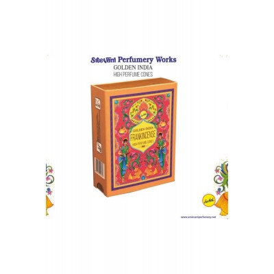 Sree Vani Frankincense Golden India Naturel Geri Akış Şelale Tütsü