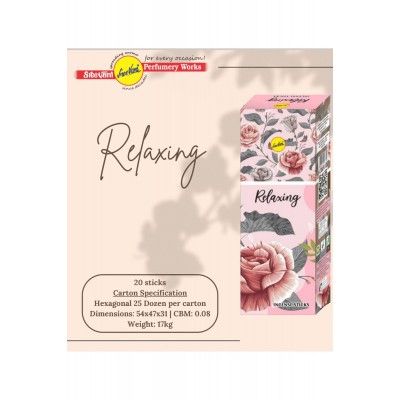 Sree Vani Relaxing Hexagonal Çubuk Tütsü 20'li "evinizde &hellip;