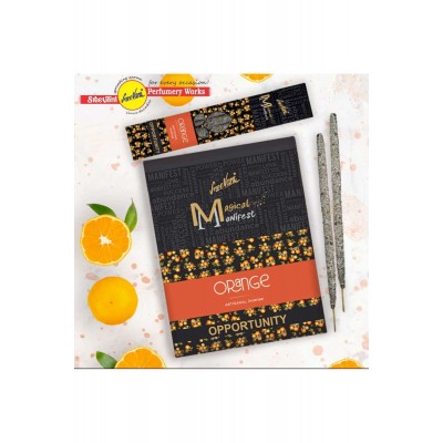 Sree Vani Orange Magical Manifest Sanatsal Doğal El Yapımı Pre&hellip;