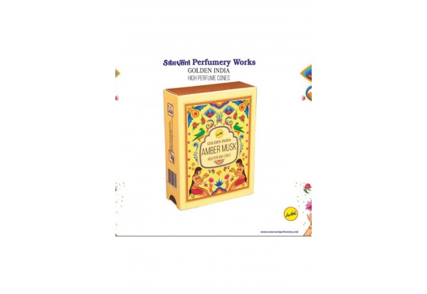 Sree Vani Amber Musk Golden India Naturel Geri Akış Şelale Tütsü&hellip;