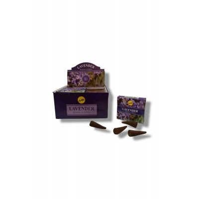 Sree Vani Lavender Konik Masala Organik El Yapımı Tütsü