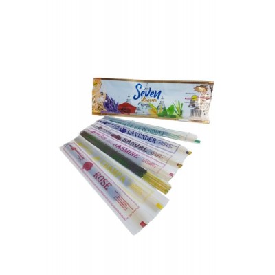 Sree Vani Yeni Başlayanlar Için 7 Aroma Premium Kalite Tütsü (EVCİL HAYVAN ETKİLEMEZ)